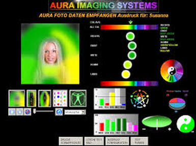 Aura Foto mit dem Aura-Win-System 